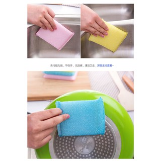 Set 4 Miếng Bọt Biển Rửa Chén 8*10cm
