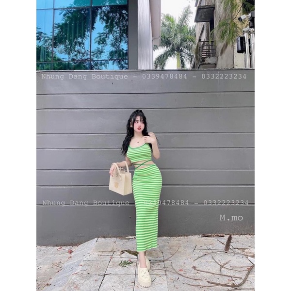 set áo và chân váy/ set áo croptop/ set kiểu thời trang Hotgirl sexy bán chạy giá rẻ nhất