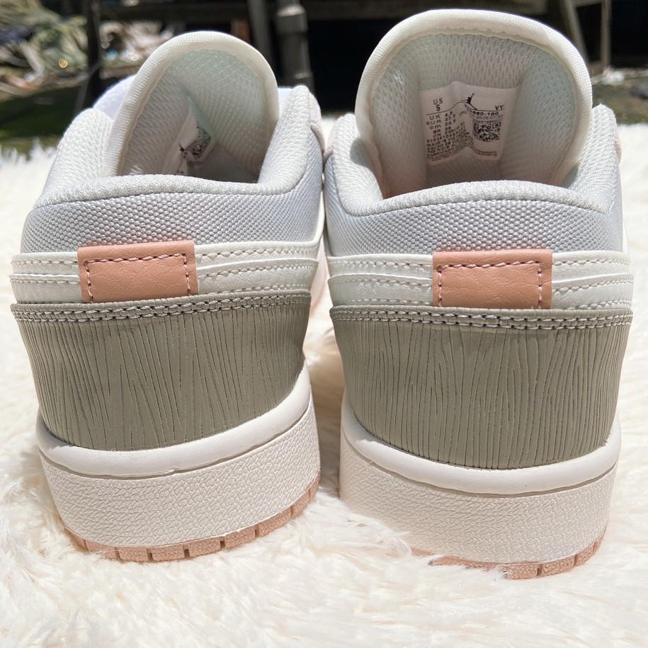 [ Hotrend  ] Giày thể thao Sneakers Nam Nữ Jordan 1 Low Milan Hồng phấn chuẩn 1/1