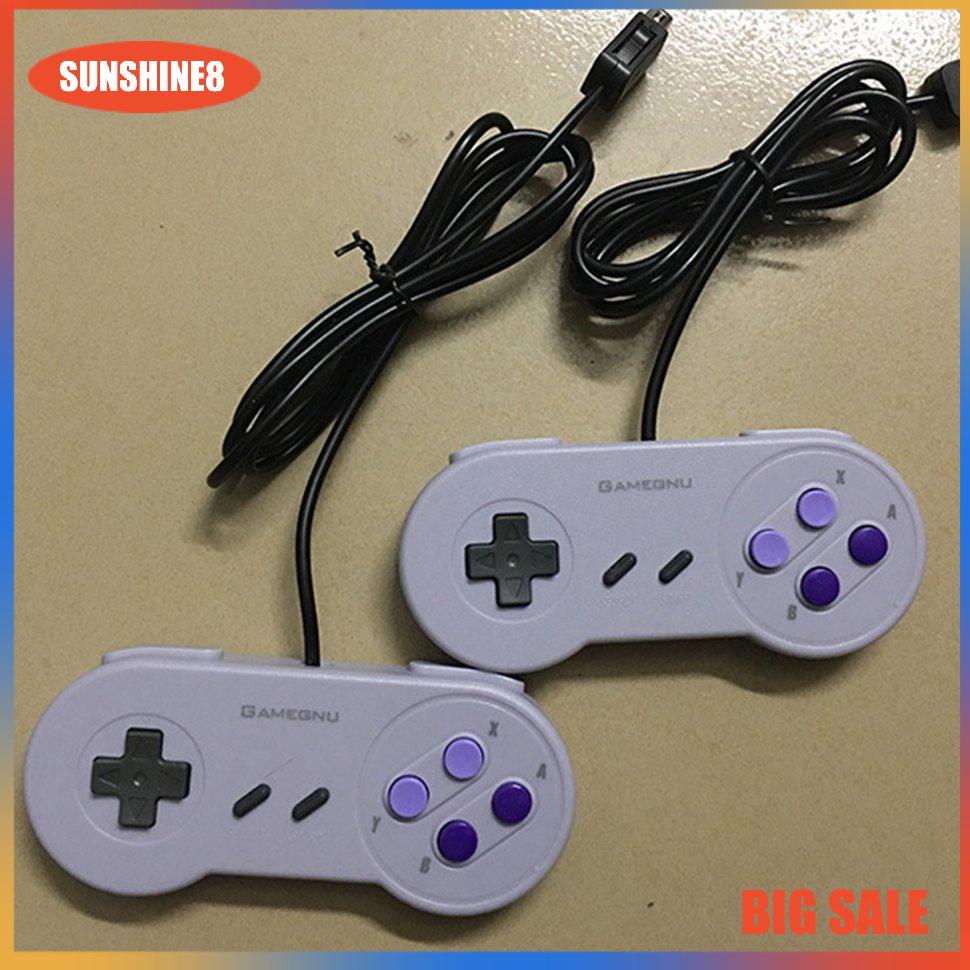 【SUN】Mini Snes Game Console Built-in 660 Classic Games EU Plug Double Players