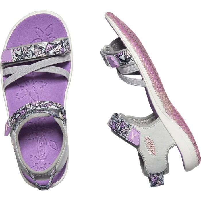 Dép quai hậu bé gái Keen 1024829 Big Girl Keen Verano Vapor/African Violet size 34, 38