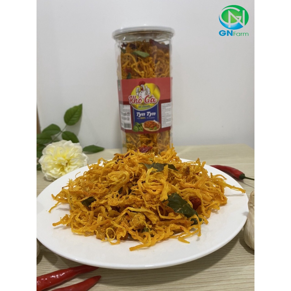 Khô Gà Lá Chanh Xé Cay Giòn Dai Ăn Là Ghiền - Hũ 250g | BigBuy360 - bigbuy360.vn