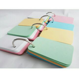 Flashcard mix 5 màu