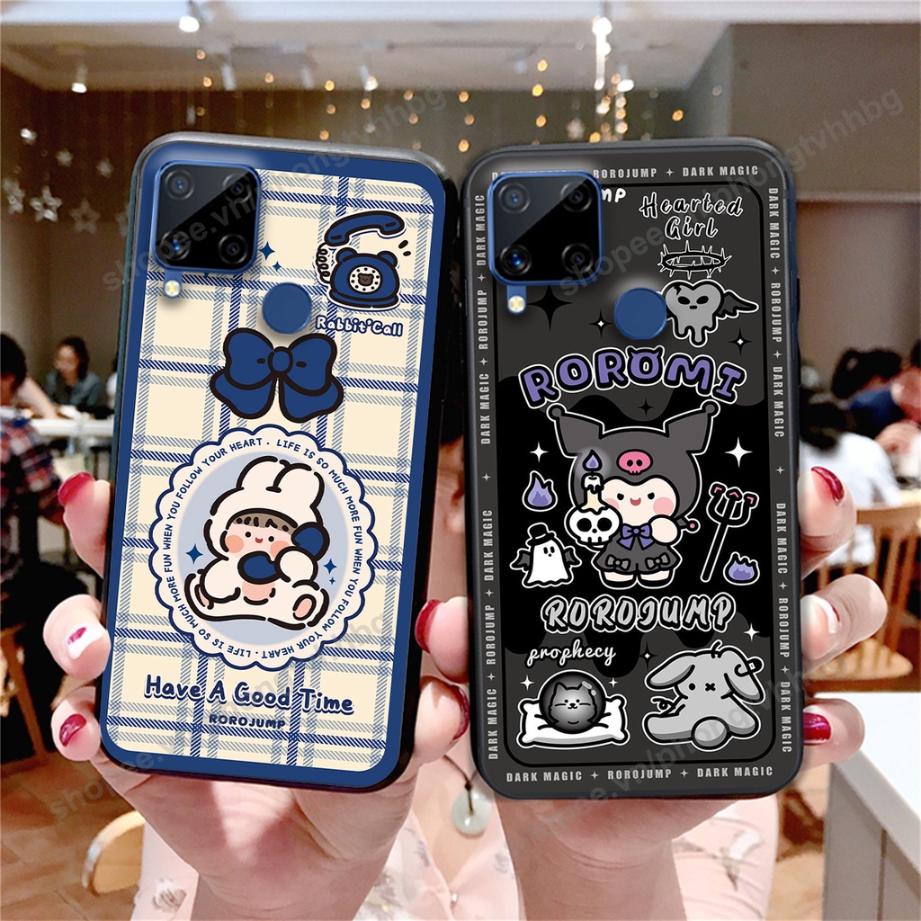 Ốp lưng Realme C12 / Realme C15 / Realme C17 / Realme 7I in trái tim gấu thể thao cực bền giá rẻ