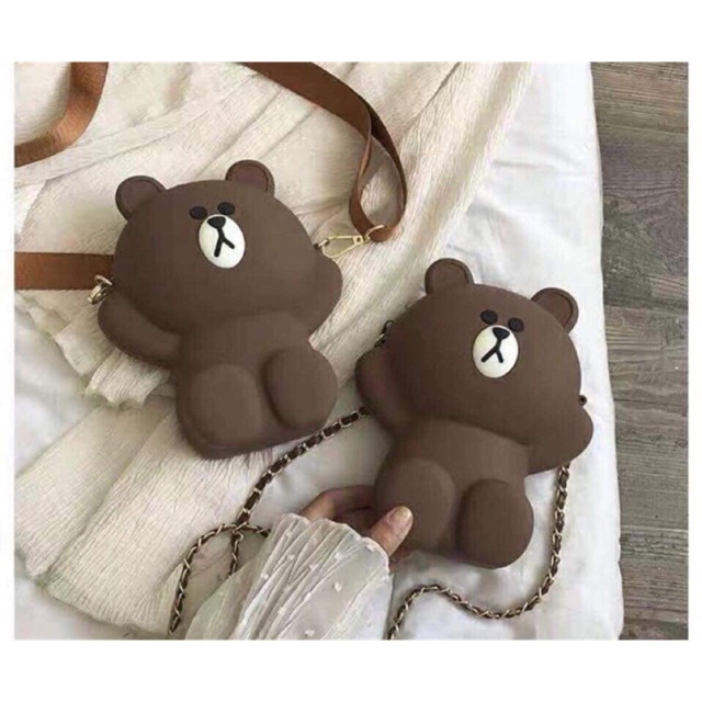 Túi gấu brown