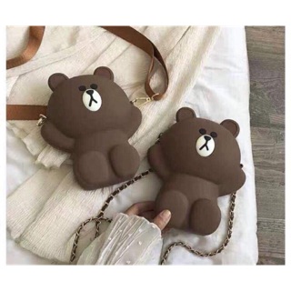 Túi gấu brown
