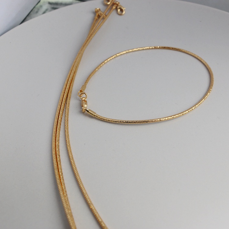 Lò Xo Đồng Mạ Vàng 18k 1.6 * 18cm Co Giãn Dùng Làm Trang Sức diy