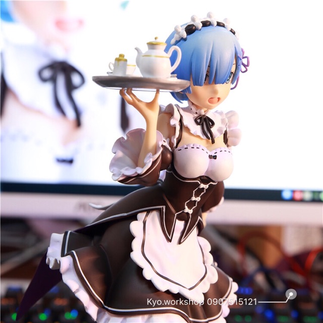 Mô hình figure Ram , Rem maid trong Zero Starting Life in Another