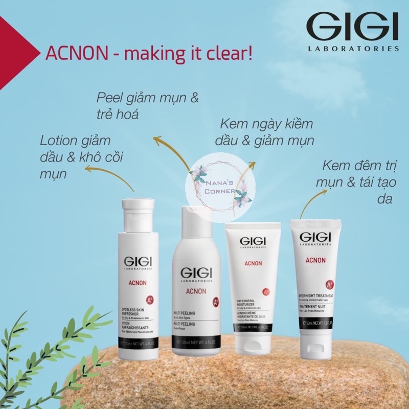 Tinh Chất Peel Cho Da Mụn GiGi Acnon Multi Peeling