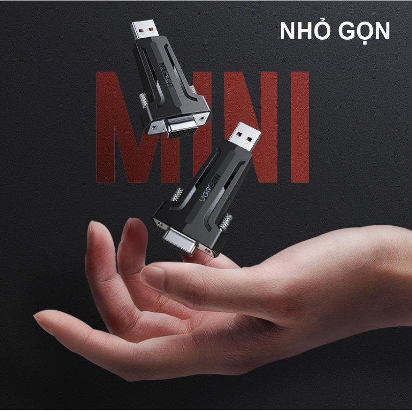 Đầu chuyển đổi tín hiệu USB 2.0 sang COM DP9 RS 232 UGREEN 80111 - Hàng phân phối chính hãng - Bảo hành 18 tháng | WebRaoVat - webraovat.net.vn