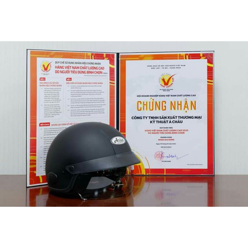 Mũ bảo hiểm nửa đầu có kính Asia MT-139