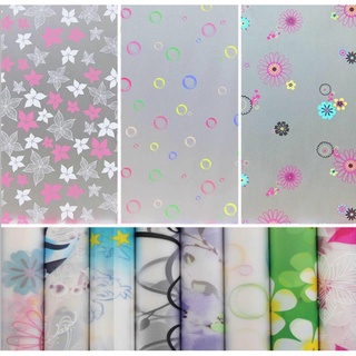 Tổng hợp decal dán kính khổ 45cm nhiều mẫu