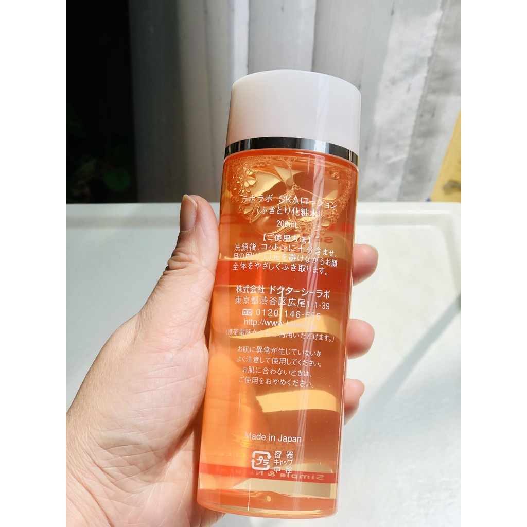 Toner AHA tẩy da chết Labo Labo Dr.Ci Super-Keana