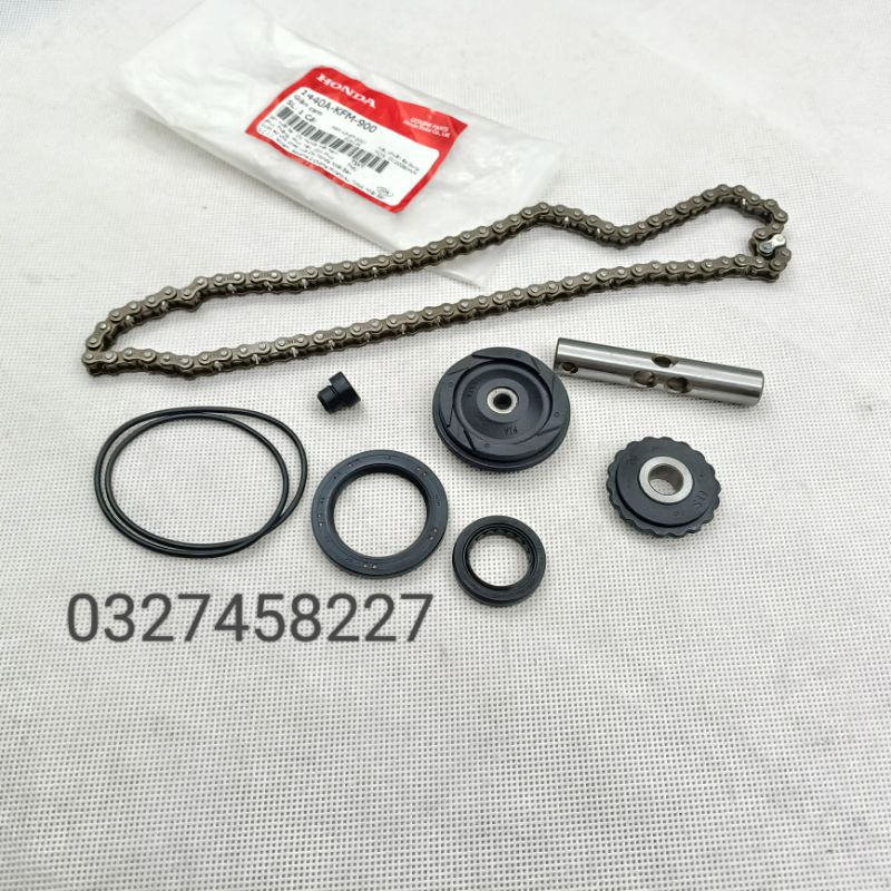 Full bộ sên cam, bánh đỡ xe SUPER DREAM, WAVE ALPHA, RS, RSX...Zin