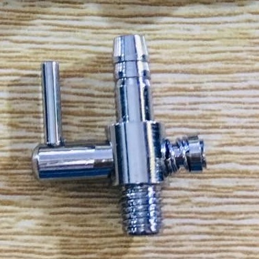 Van Inox Khóa Chia Khí Oxi 1 Vòi Cho Bể Cá Cảnh