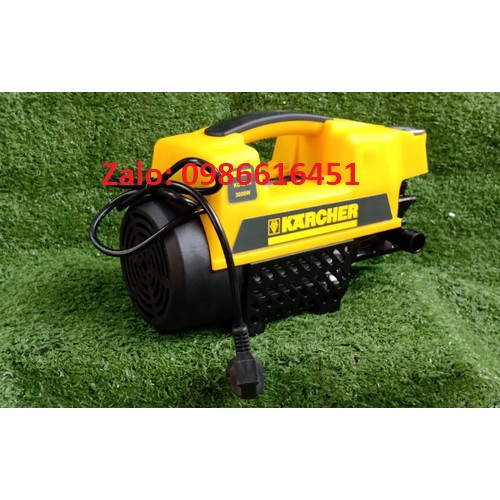 rửa xe KACHER công nghệ JAPAN 3000W- rửa xe gia đình mini