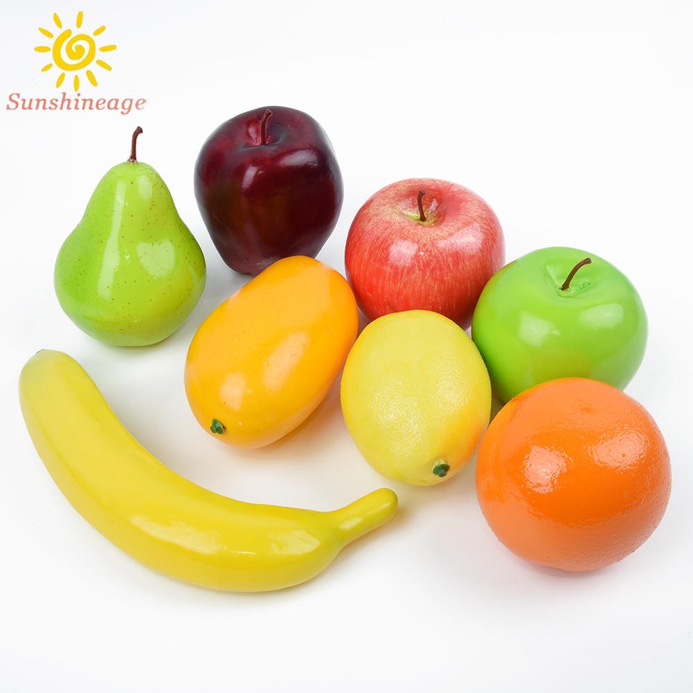 High quality Lifelike Long lasting Artificial Plastic Fake Table Home Decoration Artificial Fruit