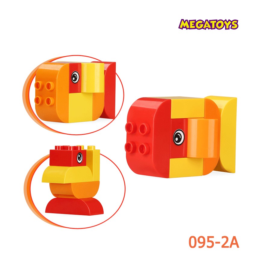 Bộ Ghép Hình Mega Junior Block  - MGT