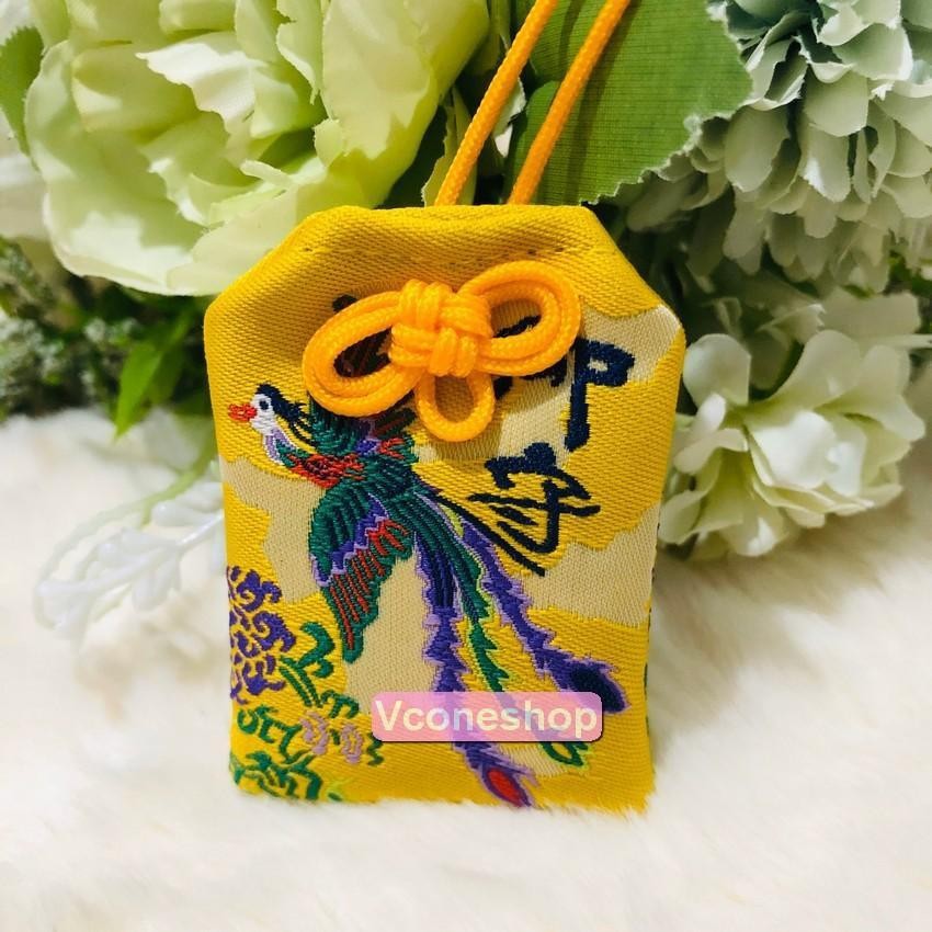 Túi Phước phượng hoàng Omamori Bọc Vỏ Silicon quà tặng xinh xắn nhiều ý nghĩa