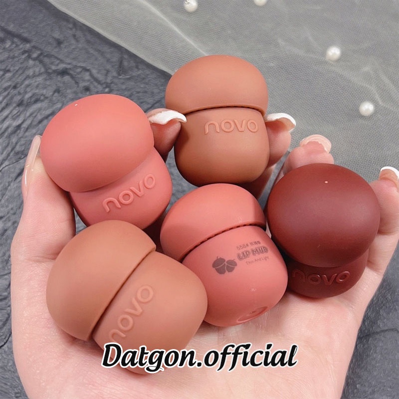 Son Novo Thiết Kế Vỏ Nấm Siêu Xinh Hot Trend Hàng Nội Địa New NO.5622