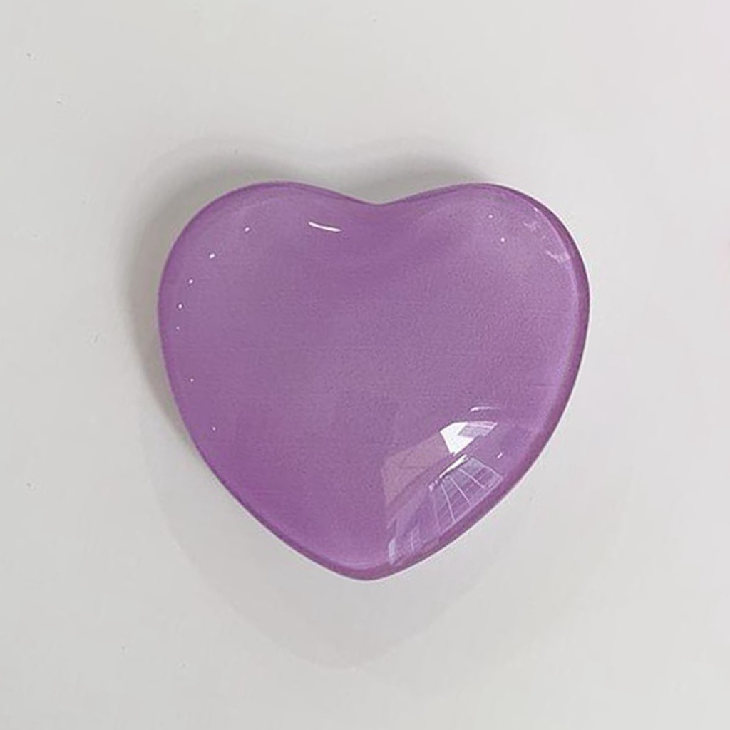 Giá Đỡ Điện Thoại / Máy Tính Bảng Bằng PC Trong Suốt Hình Trái Tim 3D