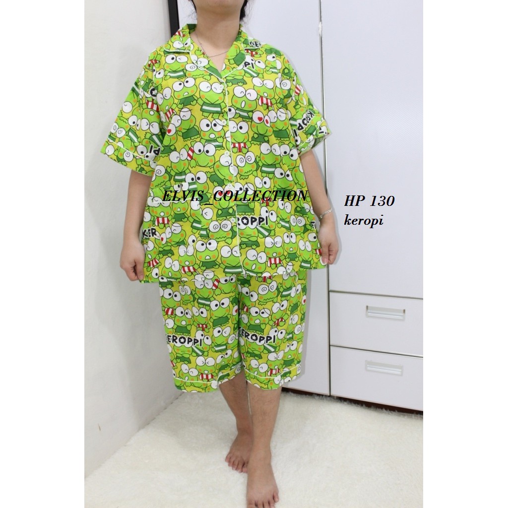 Đầm Ngủ Siêu Jumbo Hotpant Ld138cm Wow Motif