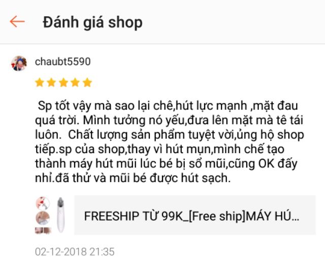 [Free ship] MÁY HÚT MỤN CAO CẤP 5 lực hút Sạc pin sử dụng an toàn cho da