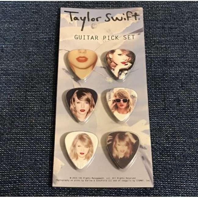 Taylor swift Bộ Miếng Gảy Đàn guitar, Bộ 6 Miếng