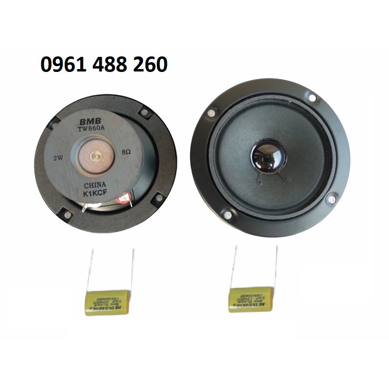Loa tép bmb xịn hàng china tặng cặp tụ vàng chống cháy