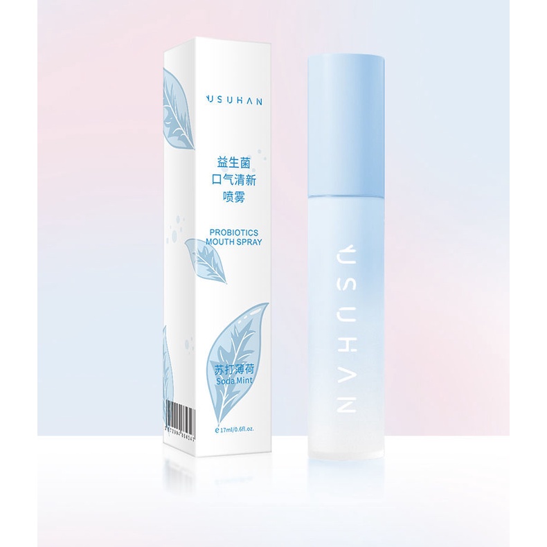 Lọ xịt thơm miệng mùi hương trái cây loại bỏ mùi hôi nhỏ gọn tiện lợi