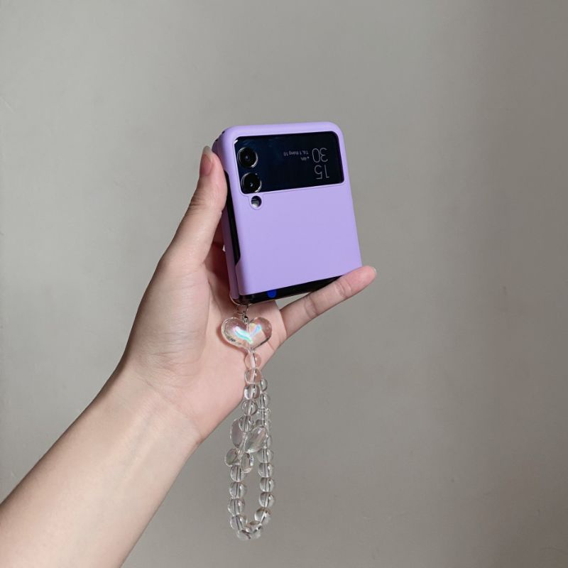 Ốp lưng Samsung Z Flip 3 / Z Flip 4 siêu mỏng màu trơn lì, hàng xịn độ hoàn thiện cao cầm rất thích (ảnh thật)