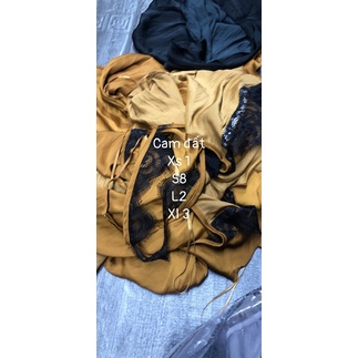 Áo 2 Dây Lụa Pha Ren FREE PEOPLE Màu Xám Khói