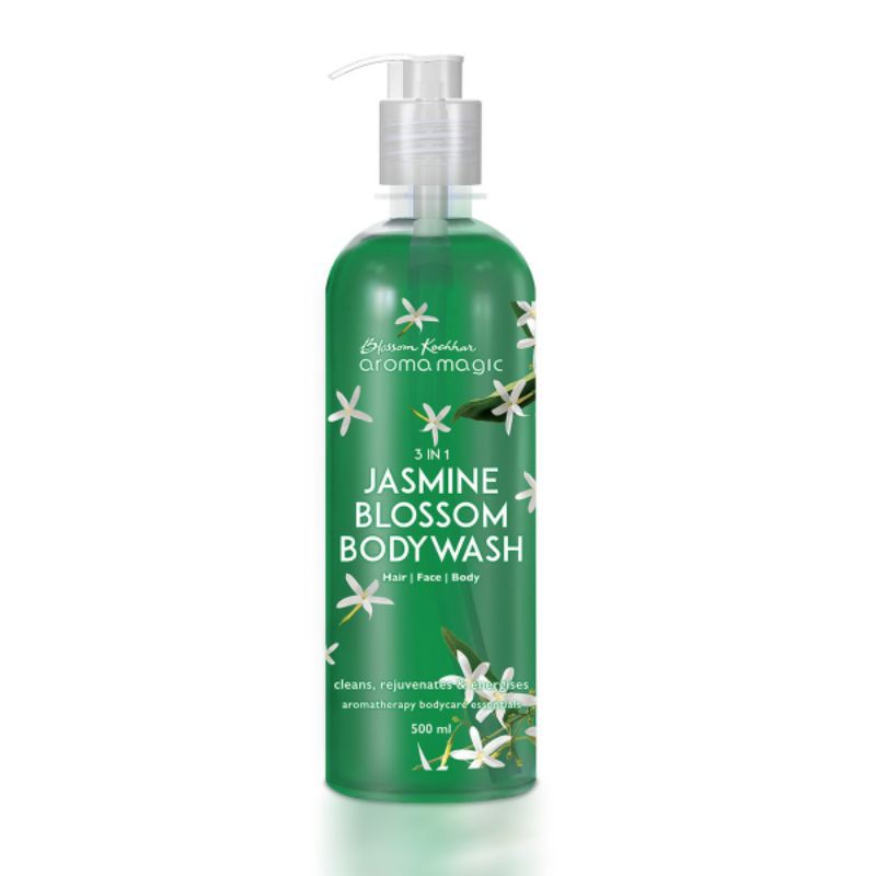 Tắm- gội- rửa mặt 3in1 chiết xuất Hoa Nhài Aromamagic 500ml
