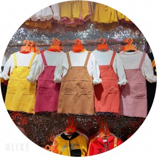 Set yếm cho bé gái