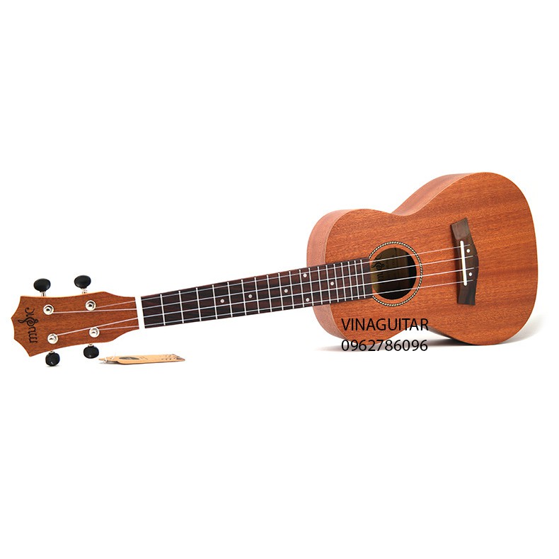 Đàn Ukulele Concert Music MG02 Chỉ Lỗ Chính Hãng