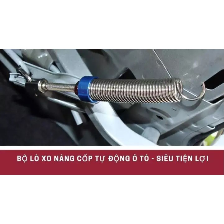 Lò Xo Tự Động Nâng Mở Cốp Ô Tô Thông Minh Cho Các Dòng Xe Chưa Được Trang Bị Piston Thủy Lực