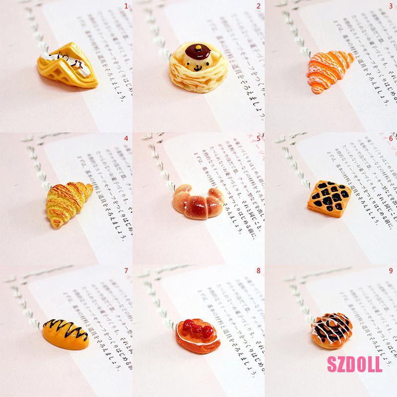 3 Mô Hình Bánh Mì Nhân Tạo Mini Ts2Szdoll Trang Trí Nhà Búp Bê
