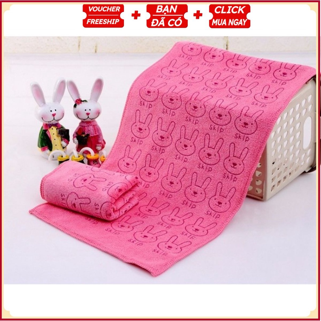 Bộ 3 Khăn: Khăn Tắm - Khăn Mặt - Khăn Lau (Lẫn Màu)