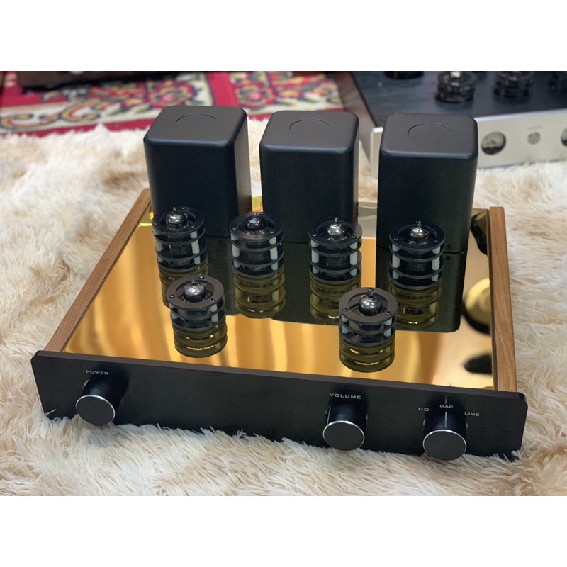 Amply đèn EL84PP bóng châu âu