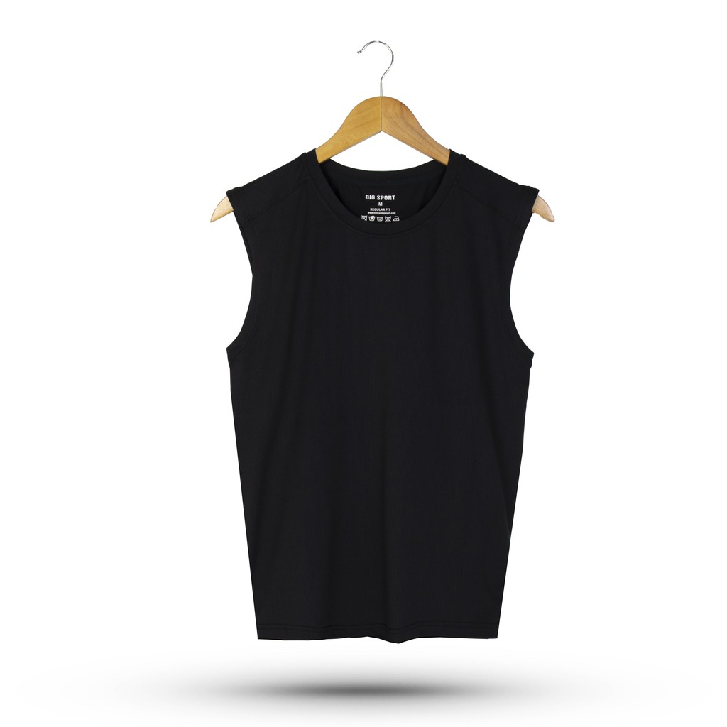 Áo Ba Lỗ Nam Tập Gym Thể Thao Cao Cấp Thoáng Mát Vải 100% Dệt Kim Áo 3 Lỗ Thể Thao Cao Cấp - Big Sport | BigBuy360 - bigbuy360.vn