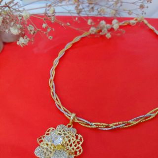 kiềng cổ nữ mềm đồng non mạ bền màu