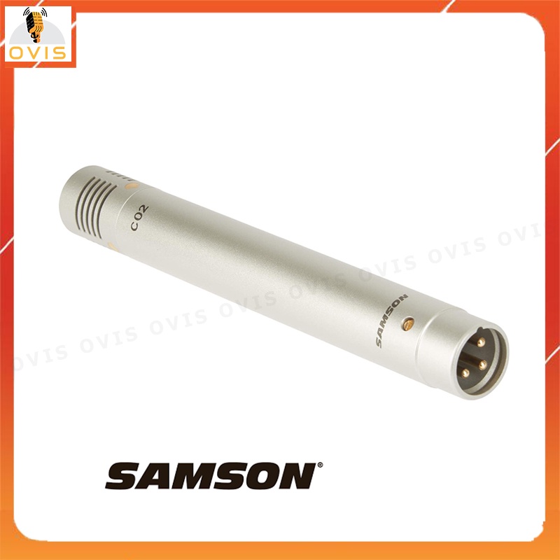 Samson C02 - Micro Thu Âm Nhạc Cụ Cho Nhà Thờ, Sân Khấu, Biểu Diễn
