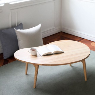 Bàn Trà Hạt Đậu Chân Gỗ Tự Nhiên Dùng Ngồi Bệt Hoặc Ngồi Cao Với Bàn Sofa