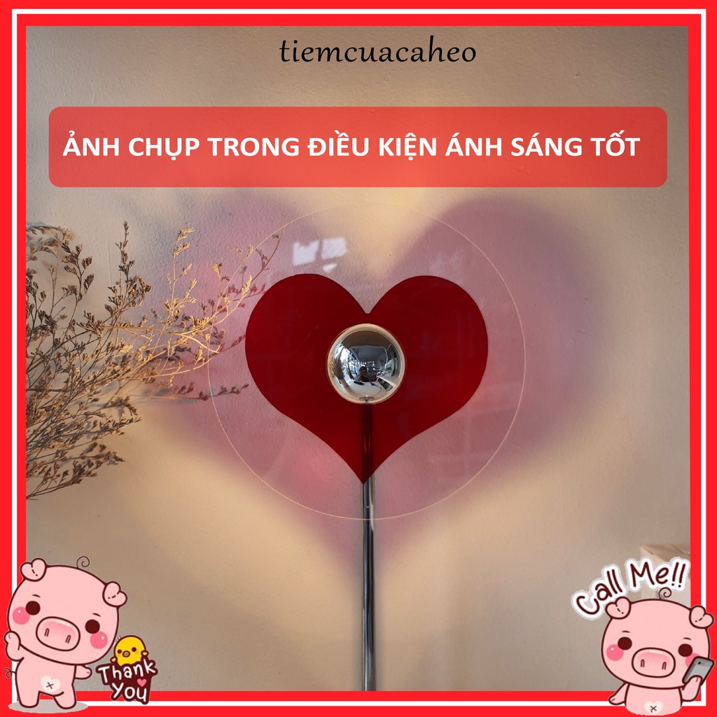 Đèn Led Trang Trí, Decor Phòng Ngủ Hình Trái Tim