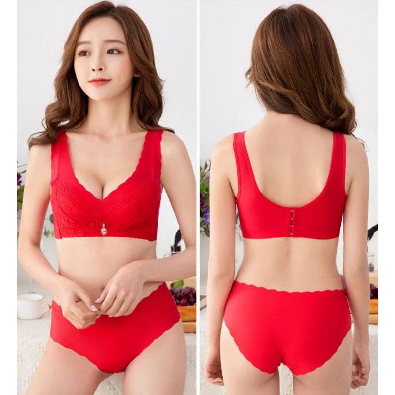 Áo lót nữ định hình bản to không gọng,nâng vừa 2,5CM-gom ngực tạo khe che khuyết điểm hoàn hảo