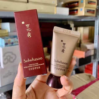 Sữa rửa mặt thông đỏ Sulwhasoo 15ml date 2025