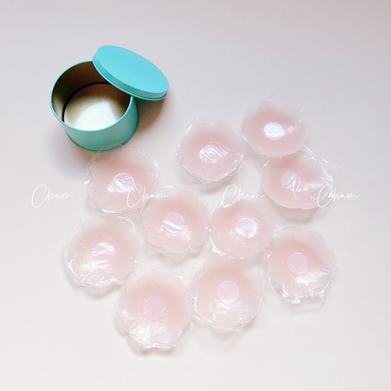 Combo 10 miếng dán nhũ hoa không cần mặc áo lót