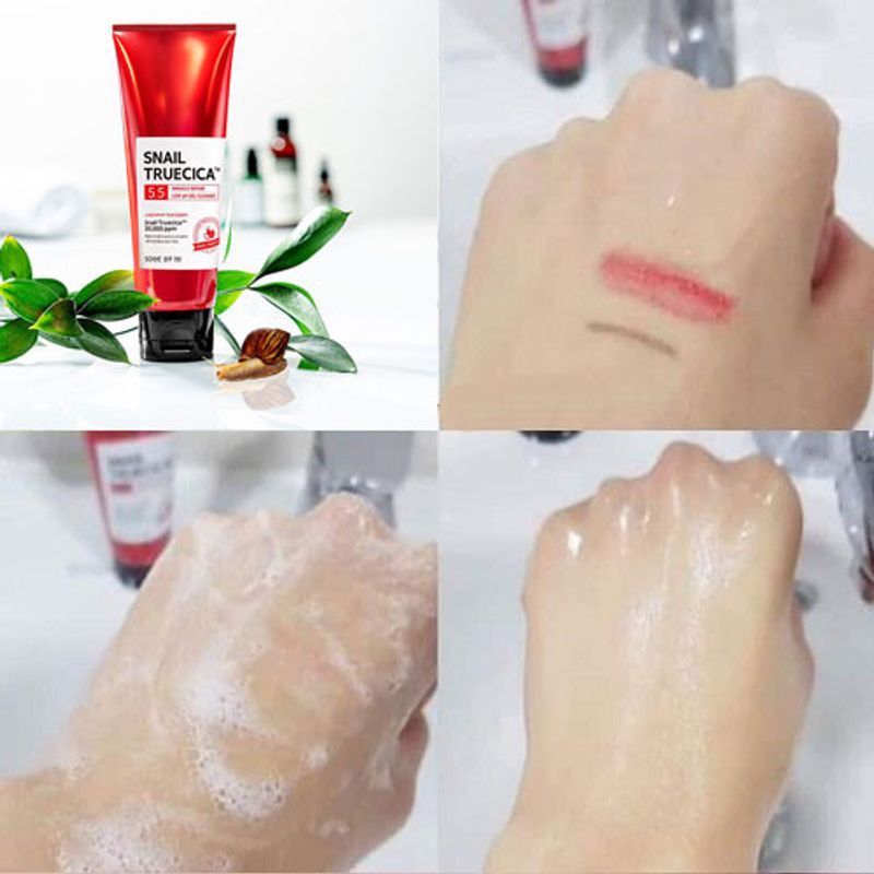 Sữa Rửa Mặt Chiết Xuất Ốc Sên Some By Mi Snail Truecica Miracle Repair Low pH 5.5 Gel Cleanser 100ml