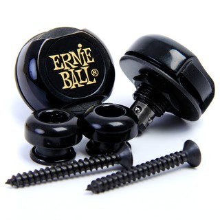 Ernie Ball SuperLock BLK - khóa dây đeo cho đàn guitar/bass