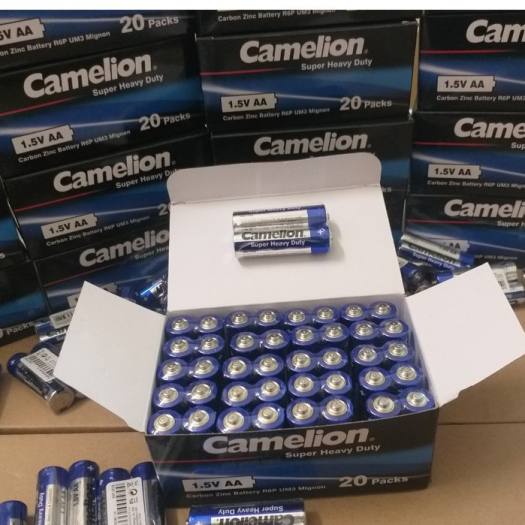 Hộp 40 Viên Pin Tiểu AA (2A) Camelion Super Heavy Duty Battery 1.5V